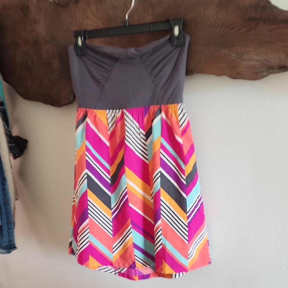 Roxy Dark Purple Ruched Dress